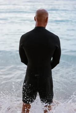 Buzzy Top 2mm Back Zip – Black