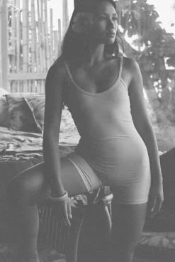 Hawkins Bodysuit - Butter Rib