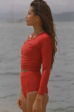 Hoffman Bikini Short - Lava