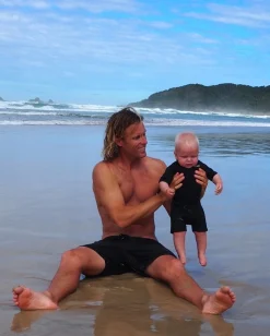 Honu Mini Springsuit - Black