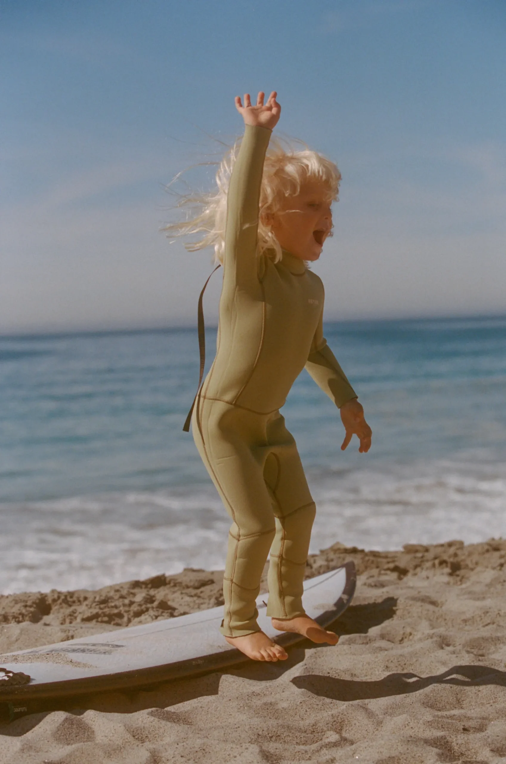 Mano Mini Full Wetsuit - Aloe 3/3mm