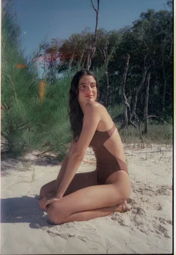 Margo One Piece - Reef Brown