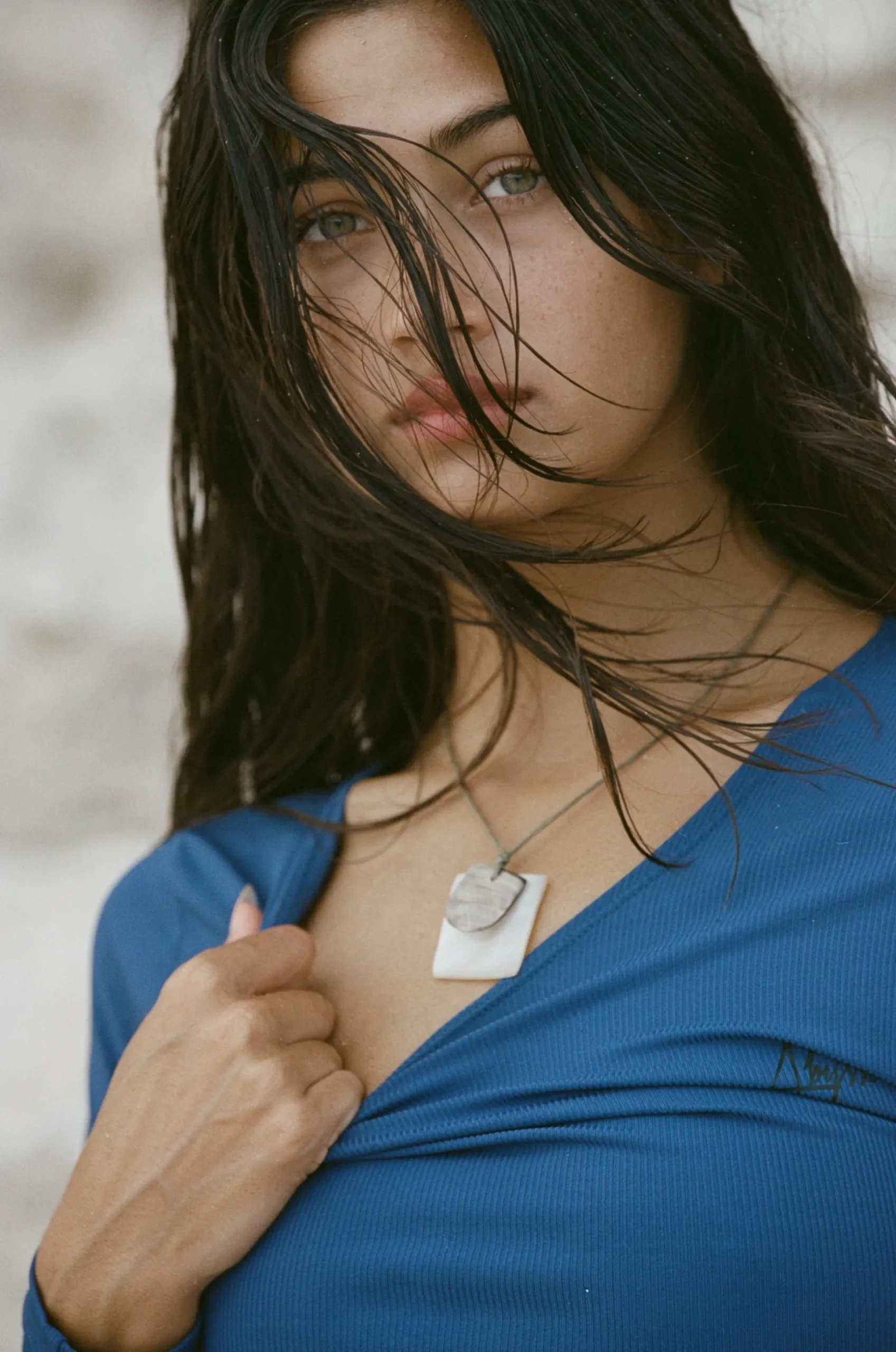 Poppler Rashguard Top - Ocean Rib