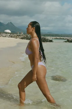 Zamba Top - Lilac Rib